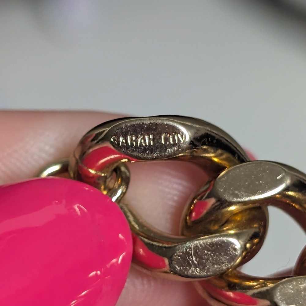 Vintage Sarah Coventry Gold Tone Chunky Bracelet *Heavy* - Picture 2 of 2